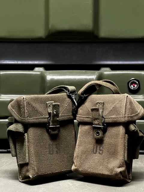 MILITARY TACTICAL M1 M2 M1A1 MAGAZINES AND POUCHES