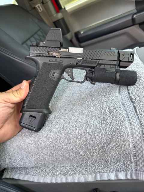 Live Free Armory Falcon 9x/ Glock 45 clone 