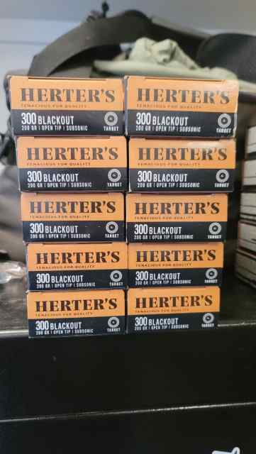 Herter&#039;s 300 Blackout Ammo