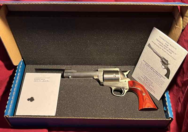 New In Box Freedom Arms Premier 83 475 Linebaugh 