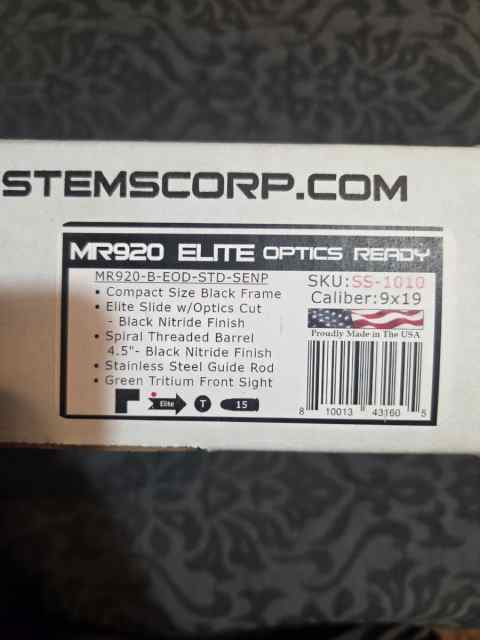 WTS/WTS Shadow MR920 Elite W/ comp