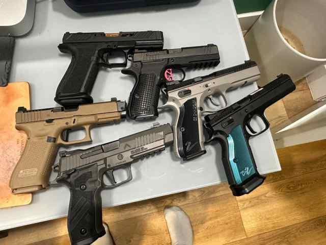 Multiple Guns (CZ, Custom Glock, Sig Legion, SS)