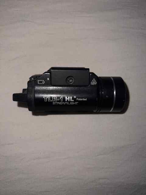 streamlight tlr 1 HL 1000 lumens. 