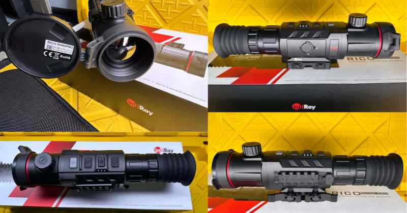 Like New- iRay Rico RH50 PRO Thermal- Optical Zoom