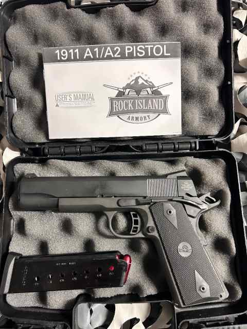 RI 1911 A2 barely used must go