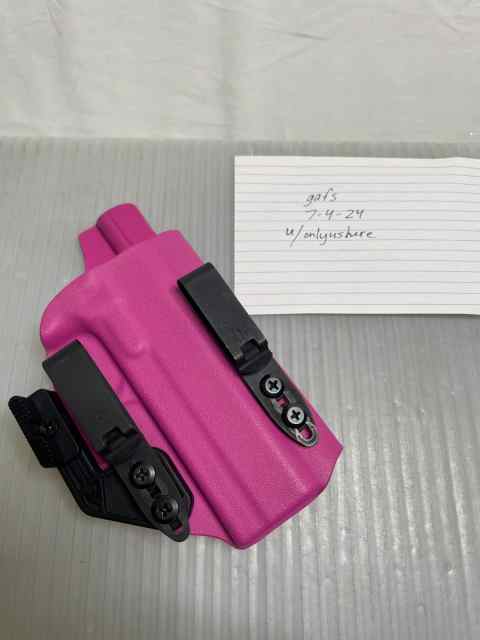 JMCK aiwb wing 2.0 holster for Staccato c2 pink