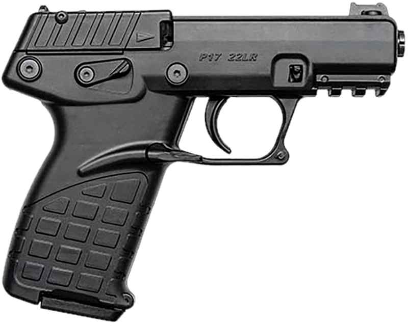 Kel-Tec P17BBLKOR P17 22 LR 16+1 3.80" Black Threa