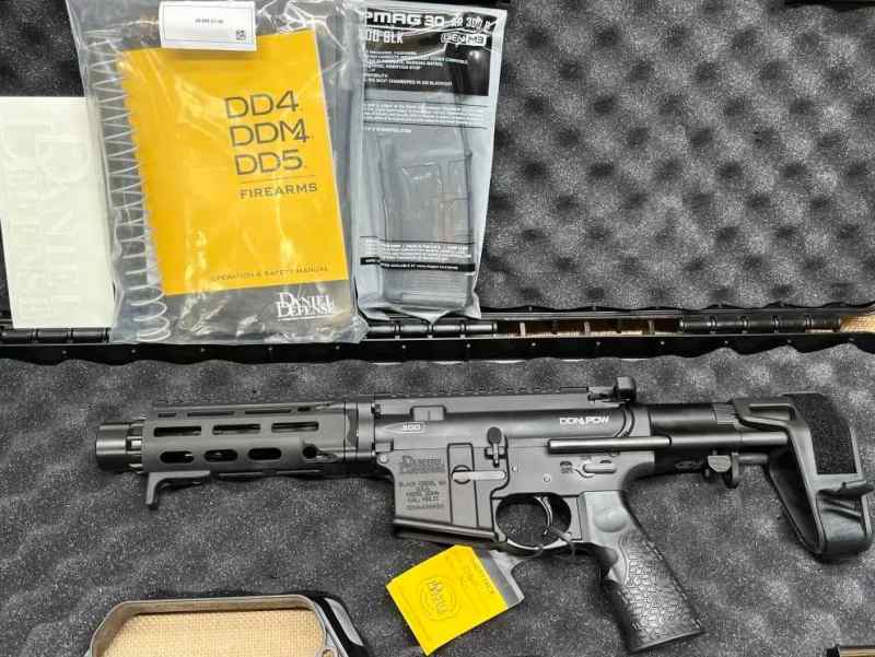 Daniel Defense PDW 300BLK DDM4 300 Blk Blackout 