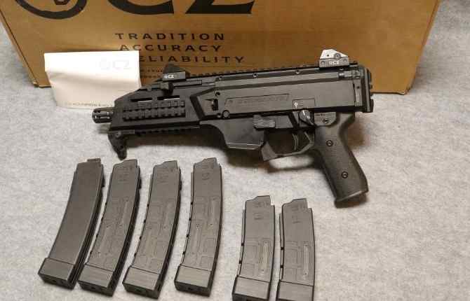 CZ Scorpion Evo 3 S1 In Box &amp; 6 Mags