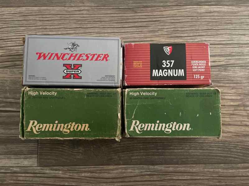.357 Magnum Ammo Lot - 200 rounds - Mixed Brands