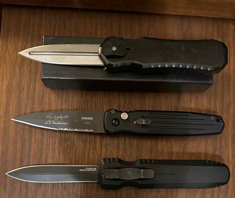 OTF and Auto knives