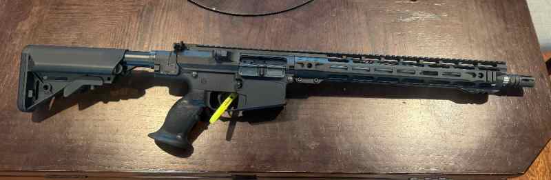 .308 AR with Folding Stock built in Lower