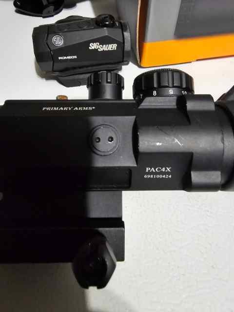 Primary arms pac4x used optic for sale or trade 