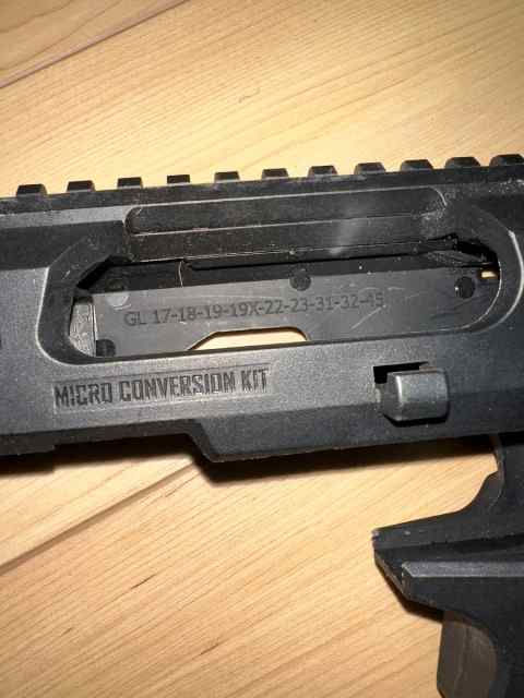 MCK Roni kit (No Irons) fits glocks only