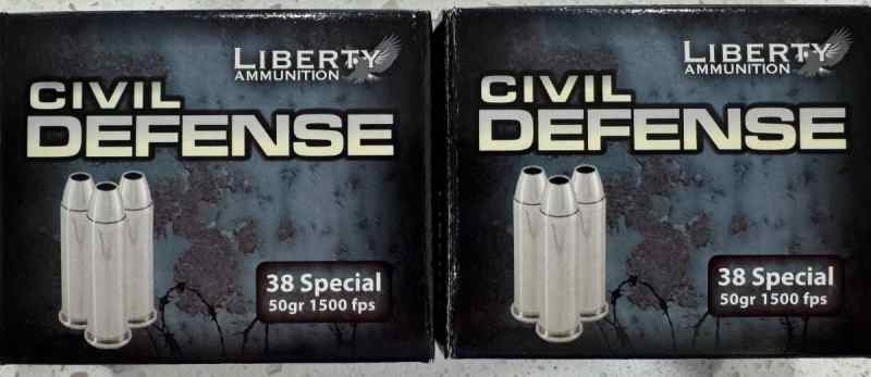 .38 Special (40) HPs - Liberty Civil Defense