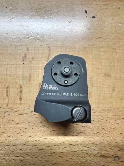 Daniel defense rear sight 