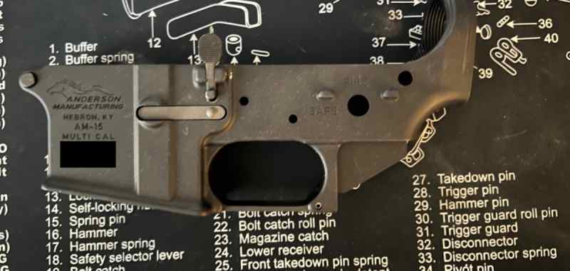Anderson AM-15 lower