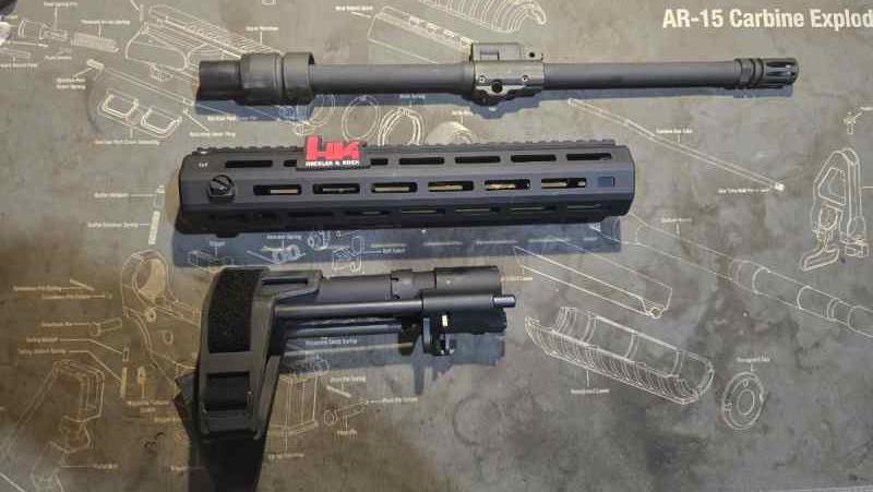 Brand new HKMR556 Rail and Barrel FS