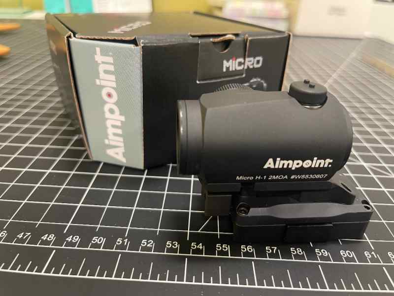 New Aimpoint H1 w/ KDG SIDELOK Mount