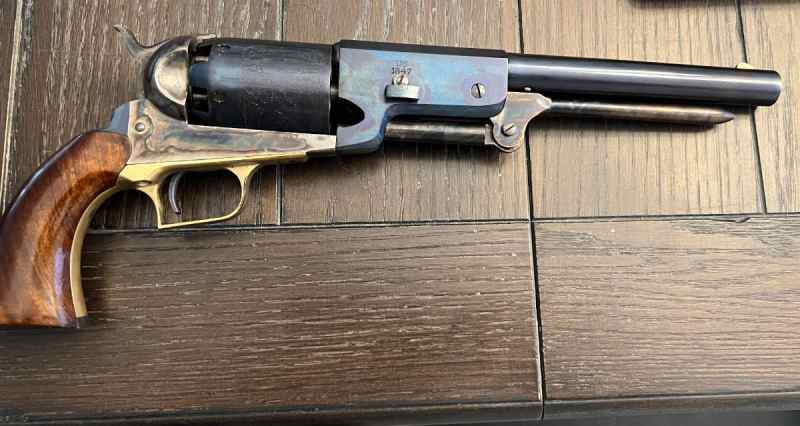 Uberti Walker Black Powder .44 Cal 9&quot; Blued Barrel