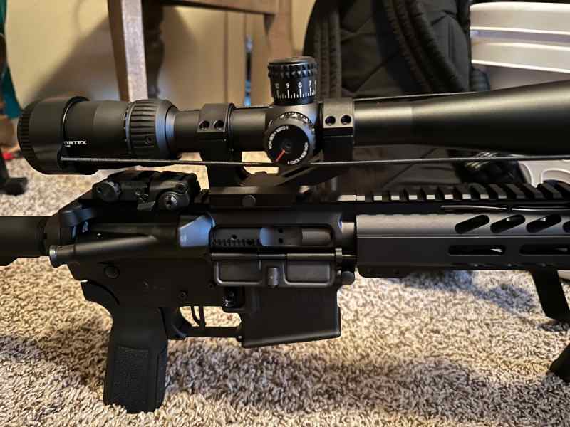 AR-15 with scope