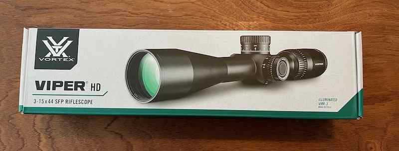 Vortex Viper HD 3-15x44_SFP_VMR-3_MRAD_ NIB