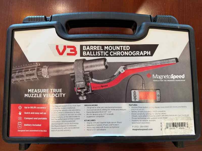 MagnetoSpeed V3 Ballistic Chronograph – Like New