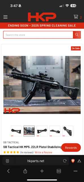 WTB hk mp5 .22lr pistol mags and parts