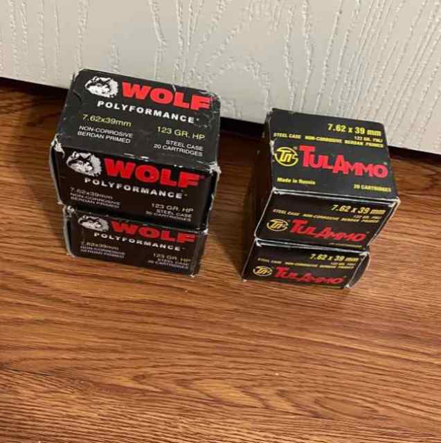 7.62x39 ammo