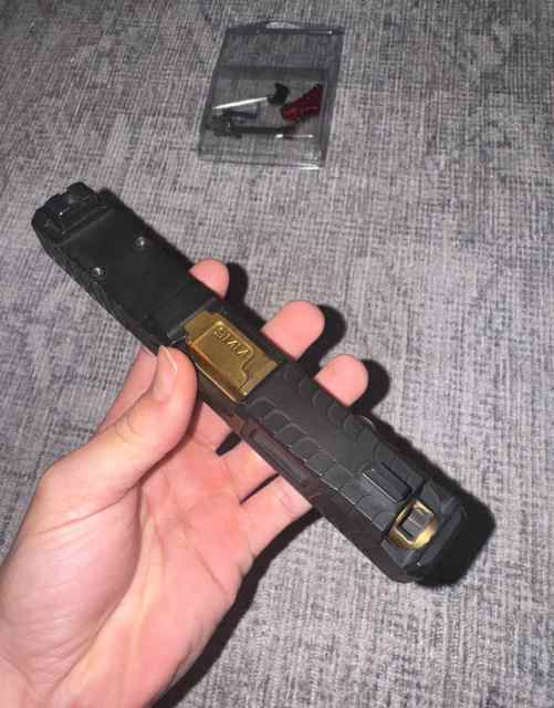 Glock 19 Zaffiri Blowhole Slide+Barrel