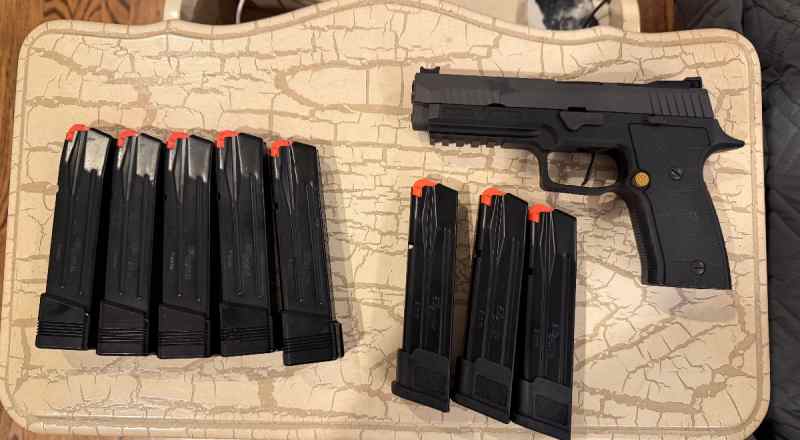 Custom Sig p320 steel frame