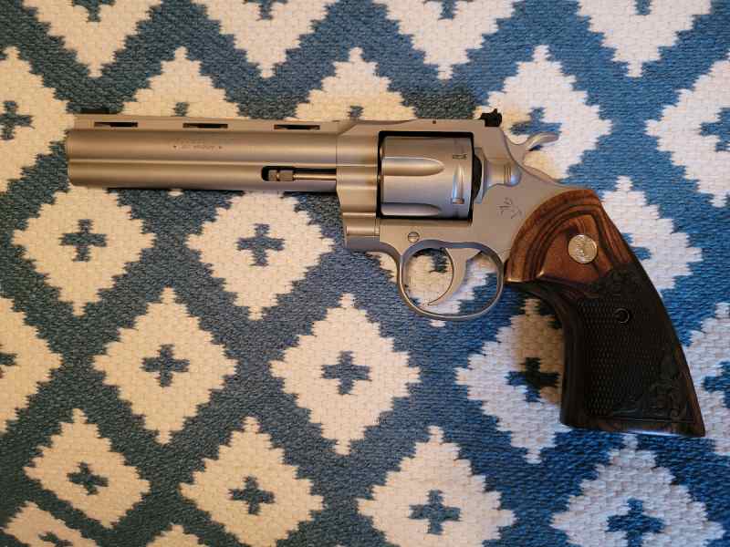 WTT Colt 6&quot; matte finish Python for 357 carbine