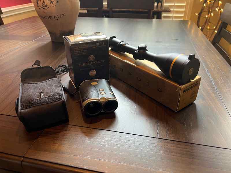 Leupold VXL 3.5x10x50 &amp; Leupold RXIV