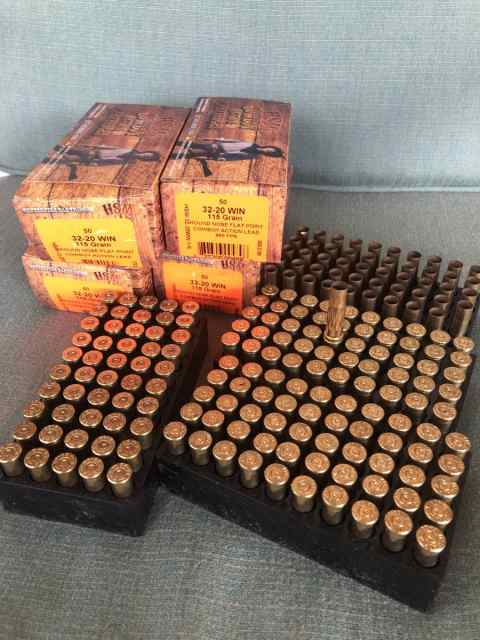BRASS: .32-20, .34-40, .38 Short Colt, .38 S&amp;W