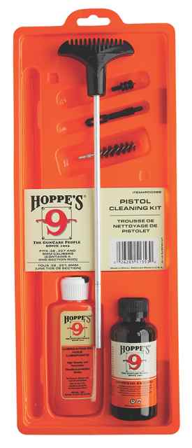 HOPPE’S PCO38B PISTOL CLEANING KIT 38 / 357 CAL / 