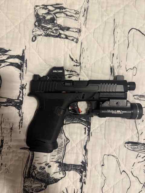 psa dagger with holosun and tlr-1