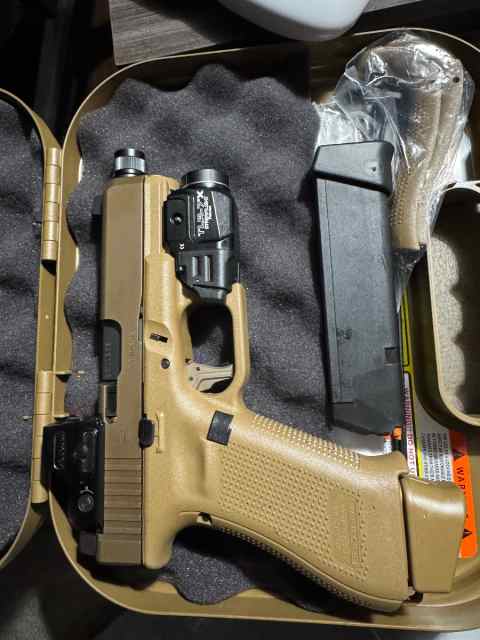 Glock 19x mos holosun threaded barrel 