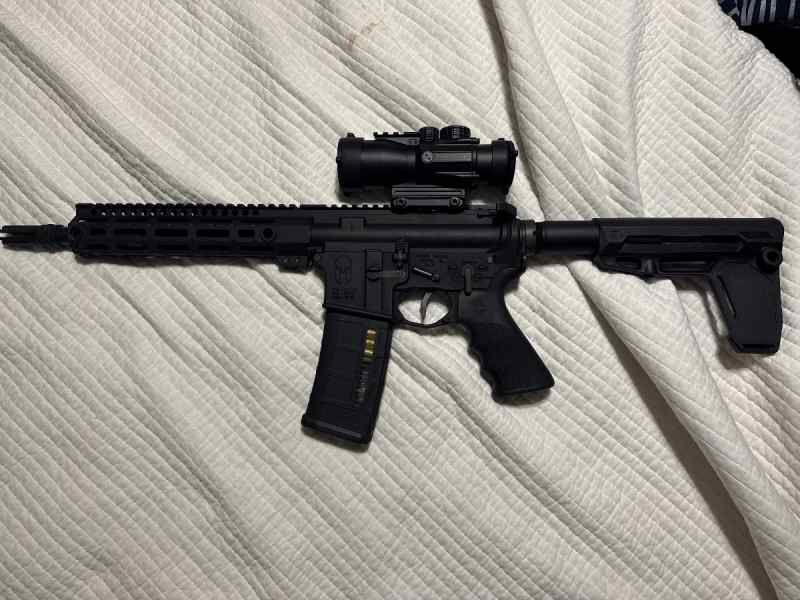 AR Pistol 10.5” 5.56mm