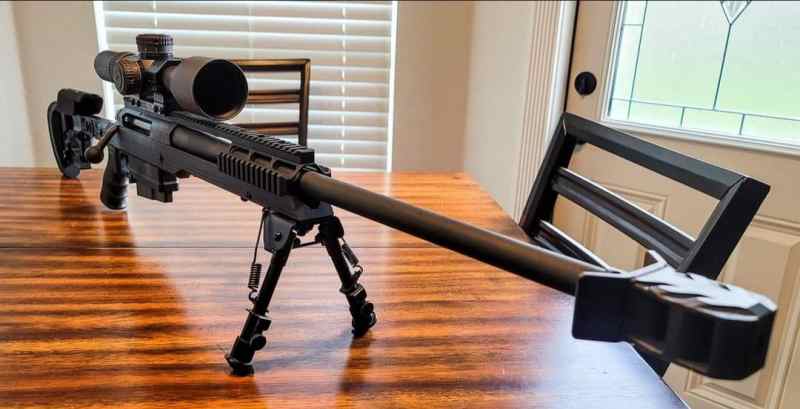 Armalite ar30a1 in 338lm with ammo