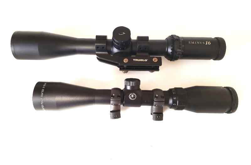 truglow and thompson center scopes wts/wtt