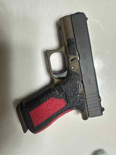 NIB Glock 43x mos 9mm fde 