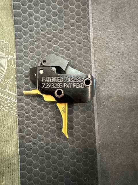 AR GOLD AR15 FLAT FACED TRIGGER