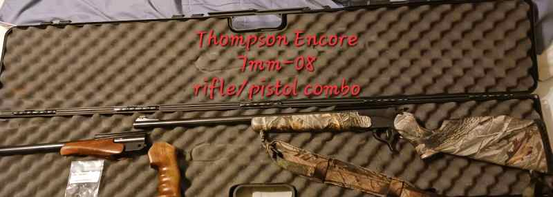 ENCORE rifle &amp; handgun Combo Set