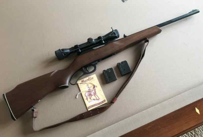 Marlin 62 30 Carbine Levermatic, C&amp;R OK, Weaver 4K