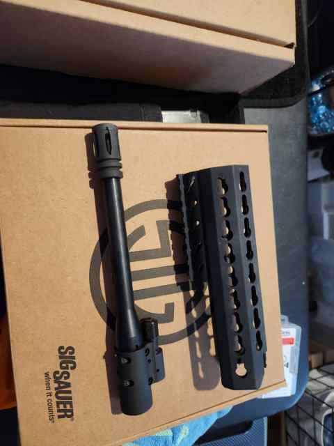 Sig MPX  8&quot; barrel &amp; handguard