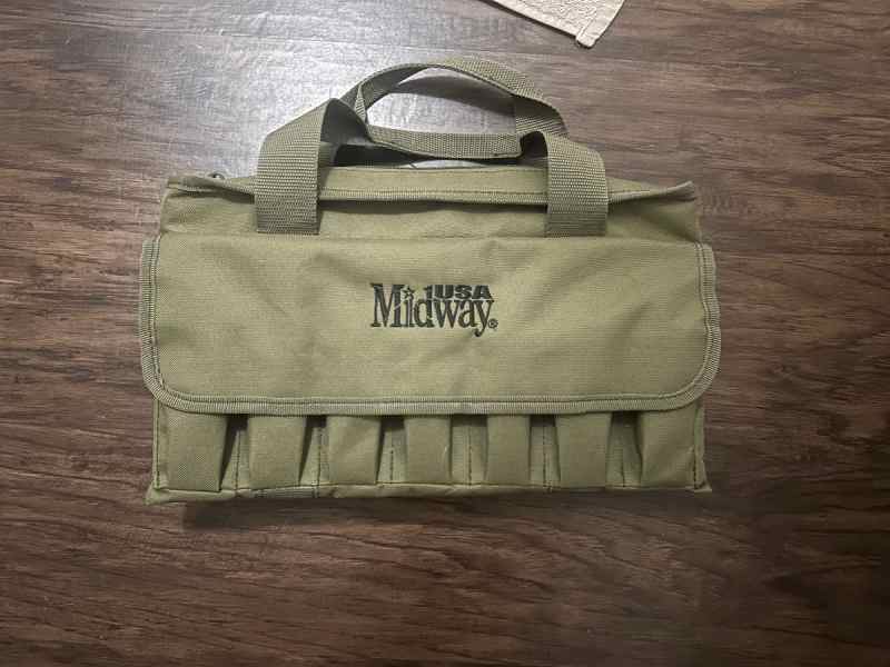Midway USA single pistol range bag