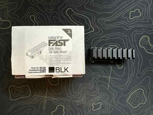 Unity Tactical FAST Red Dot Riser Mount
