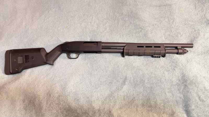 Mossberg 590 12ga 18.5” Magpul Furniture + Extras