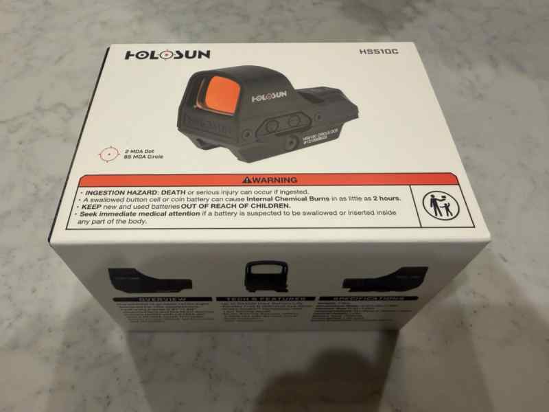 Holosun HS510C - Brand New In Box