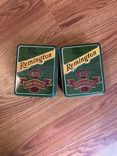 Remington 22 LR collectible tin